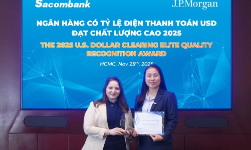 Sacombank được vinh danh nhiều giải thưởng lớn trong nước và quốc tế