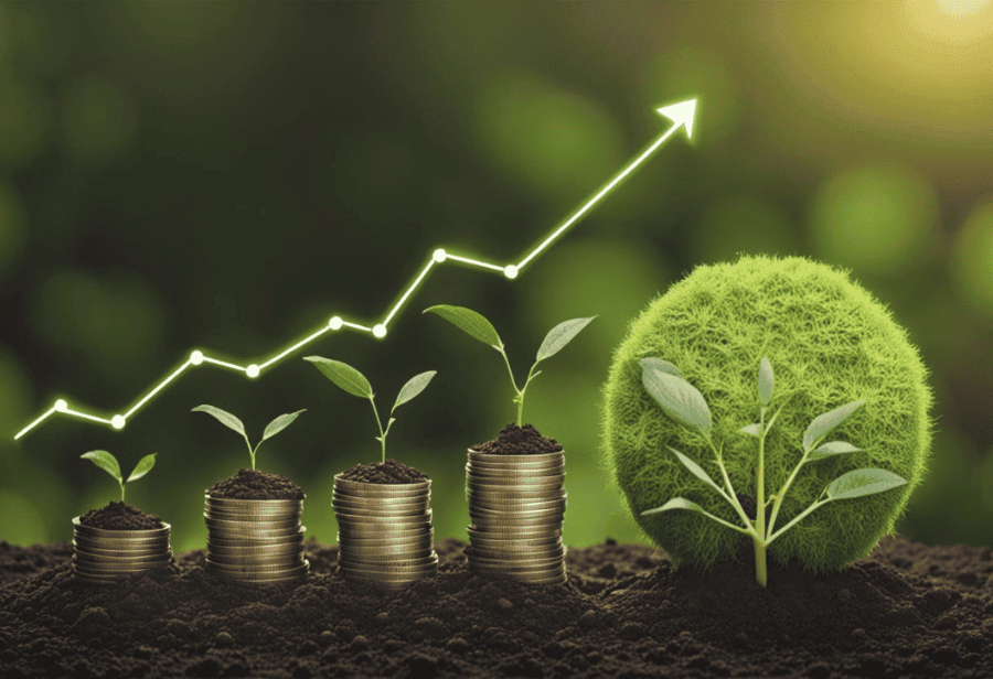 Xu thế phát triển xanh, đầu tư xanh đang diễn ra mạnh mẽ trên toàn cầu. Ảnh minh họa