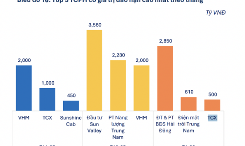 Áp lực đáo hạn trái phiếu doanh nghiệp tăng mạnh trong 2 tháng tới