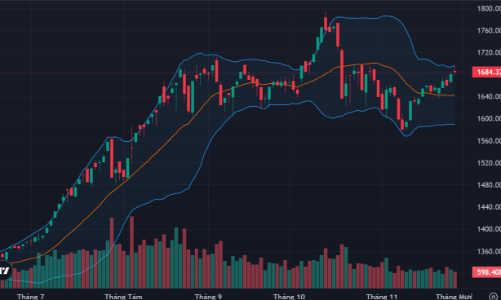 Thanh khoản sụt giảm mạnh, cổ phiếu trụ vẫn đỡ điểm tích cực