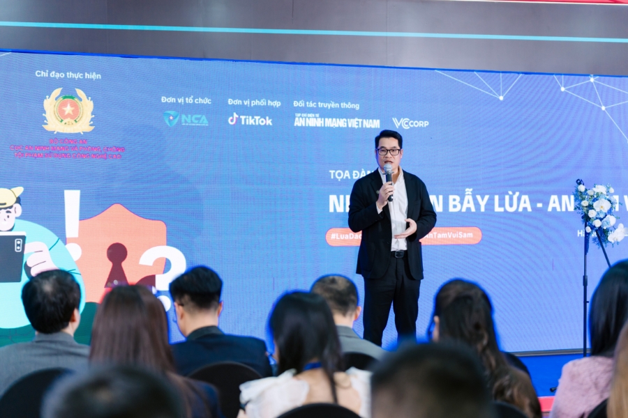 Ông Vũ Duy Hiền, Phó Tổng Thư ký kiêm Chánh Văn phòng Hiệp hội An ninh mạng Quốc gia (NCA). 