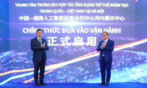 Hợp tác trí tuệ nhân tạo Trung Quốc - Việt Nam đã có trung tâm trưng bày tại Hà Nội