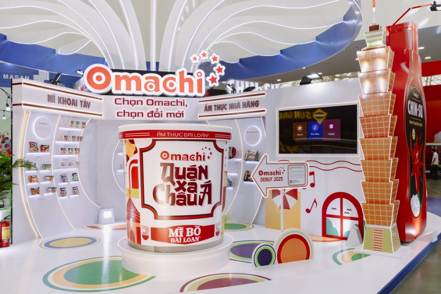 Bộ sản phẩm Hộp đồ ăn Quán Xá Châu Á mới ra mắt trong 2025 của Masan Consumer.