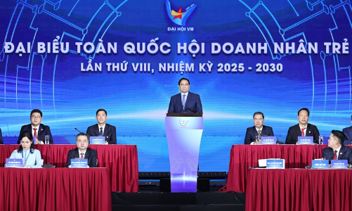 Thủ tướng Phạm Minh Chính: “Doanh nhân trẻ phải là lực lượng tiên phong, lan tỏa động lực phát triển cho nền kinh tế”