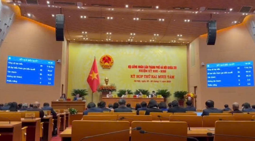 Thành phố Hà Nội thông qua Nghị quyết Quy định nội dung chi, mức chi khuyến khích tổ chức, cá nhân thực hiện dịch vụ công trực tuyến đối với các thủ tục hành chính thuộc phạm vi quản lý của Ủy ban nhân dân thành phố Hà Nội