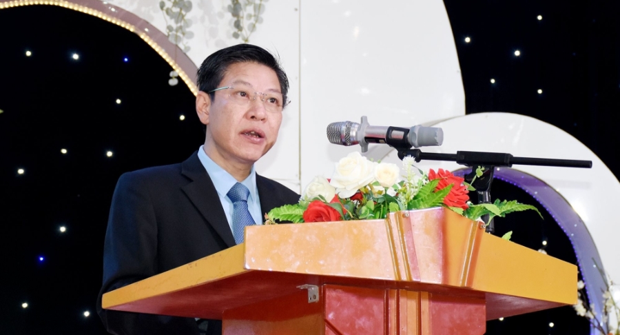 Ông Nguyễn Xuân An Việt, Phó Vụ trưởng Vụ Học sinh, sinh viên - Bộ Giáo dục và Đào tạo phát biểu tại lễ phát động. Ảnh: Công Kiên