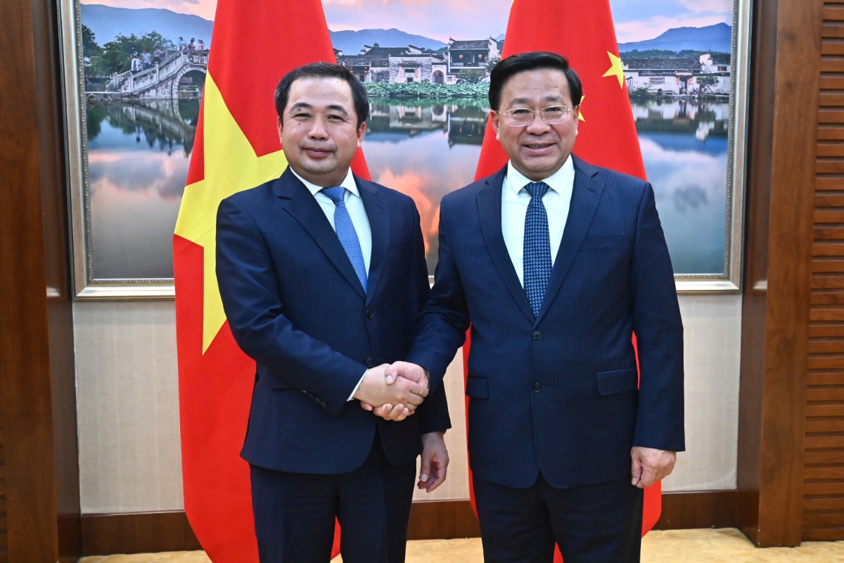 Bộ trưởng Trần Đức Thắng và Bộ trưởng Hàn Tuấn đồng chủ trì Kỳ họp thứ 2 Ủy ban hợp tác nông nghiệp Việt - Trung.