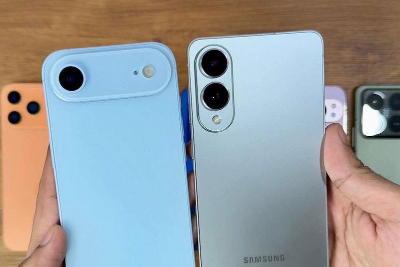  iPhone Air và Galaxy S25 Edge. 