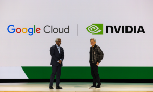 Dù phát triển chip riêng, Google vẫn là một trong những khách hàng lớn nhất của Nvidia. Ảnh: Nvidia