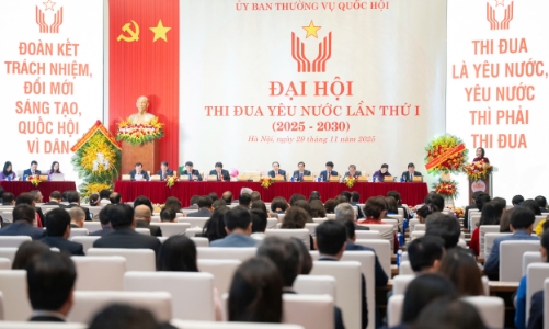 Thi đua, phát huy vai trò, trách nhiệm của đại biểu Quốc hội