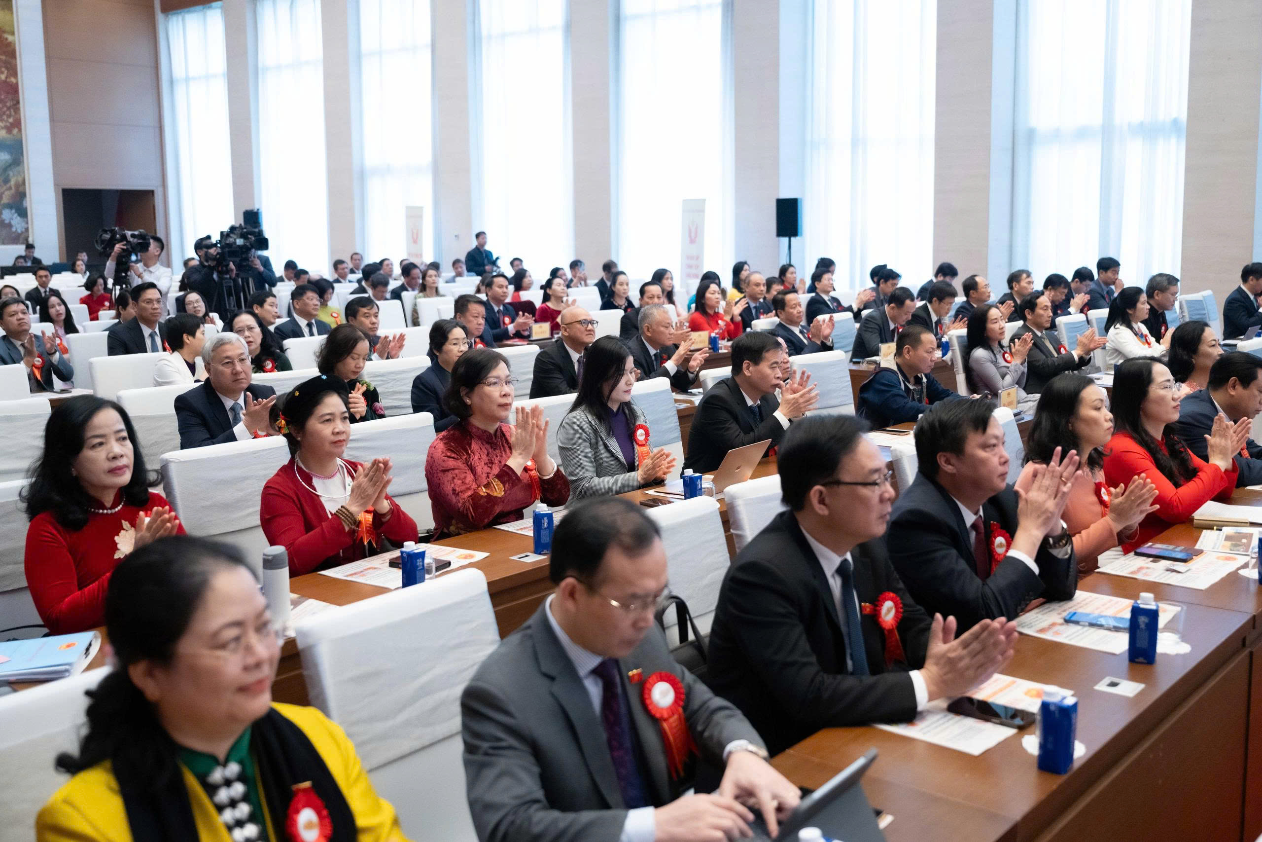 Các đại biểu tham dự đại hội. Ảnh: Quốc hội.