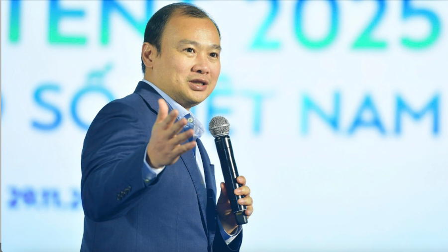 Thứ trưởng Lê Hải Bình chia sẻ tại phiên tọa thuộc khuôn khổ Ngày hội Sáng tạo nội dung số Việt Nam (Vietnam iContent 2025).