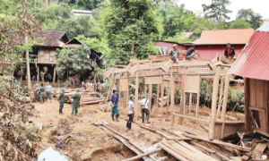 Phát động “Chiến dịch Quang Trung” xây dựng lại nhà ở sau thiên tai tại miền Trung