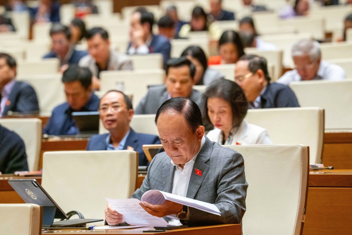 Các Đại biểu tham dự phiên thảo luận. Ảnh: Quốc hội.