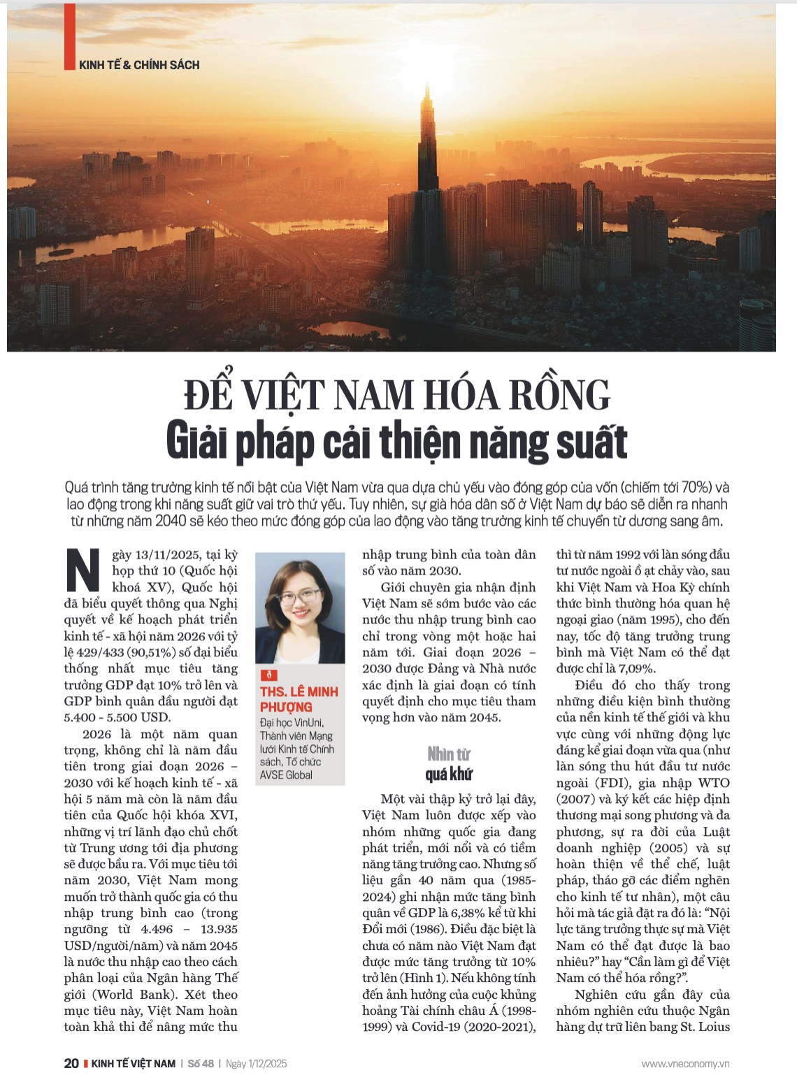 Để Việt Nam hóa rồng: Giải pháp cải thiện năng suất - Ảnh 4