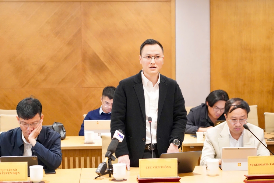 Ông Nguyễn Anh Cương, Phó Cục trưởng Cục Viễn thông (Bộ Khoa học và Công nghệ).