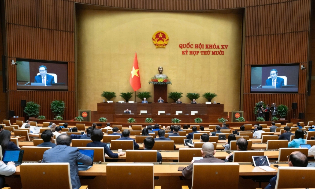 Toàn cảnh phiên họp. Ảnh: Quốc hội.