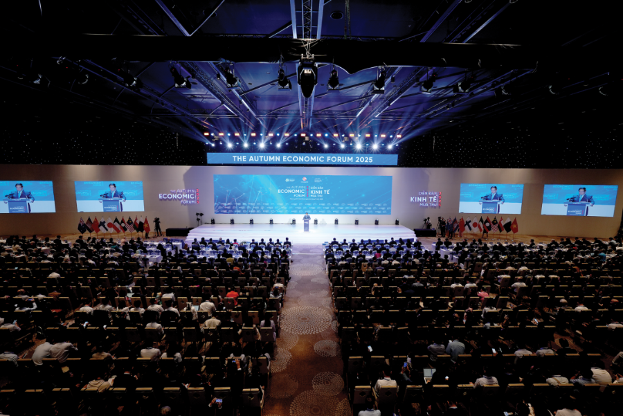 Diễn đàn Kinh tế mùa Thu 2025 tại TP. Hồ Chí Minh .