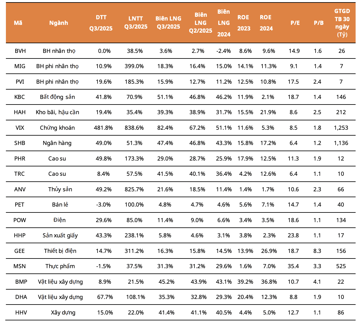 Danh sách cổ phiếu tăng trưởng có kết quả kinh doanh tốt, thanh khoản cao xứng đáng đầu tư  - Ảnh 2