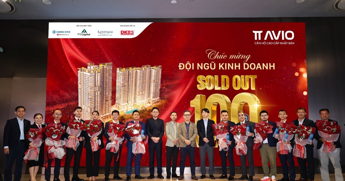 TT AVIO chính thức “sold out” dự án - Dấu ấn 1 năm tạo nên kỳ tích của liên doanh Nhật Bản