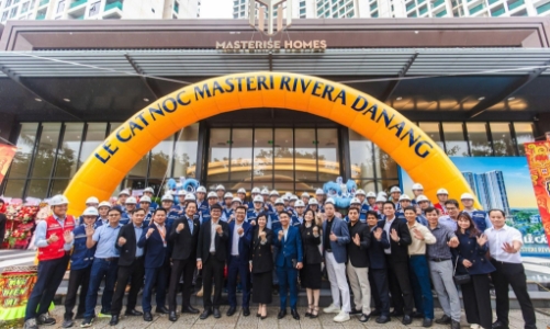 Masterise Homes chính thức cất nóc dự án Masteri Rivera Danang 