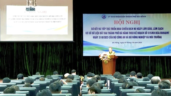 Đà Nẵng chuẩn hóa, đồng bộ 1.133.871 thửa đất lên cơ sở dữ liệu quốc gia