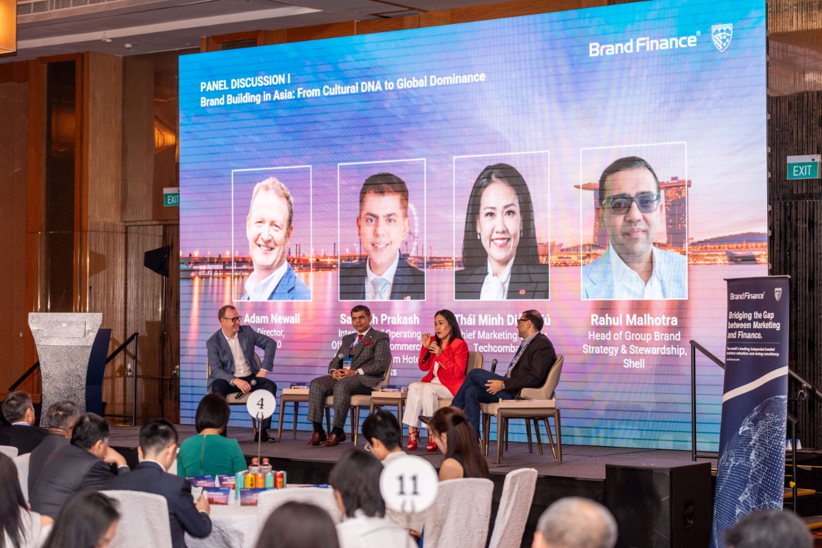 Techcombank - đại diện duy nhất ngành ngân hàng VN tham gia phiên trao đổi tại diễn đàn Thương hiệu châu Á 2025.