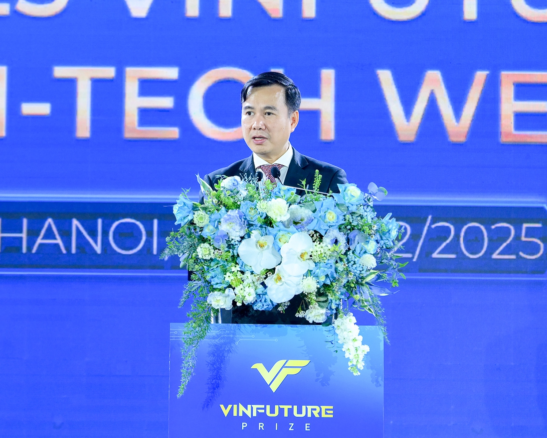 Thứ trưởng Bộ Khoa học và Công nghệ Bùi Thế Duy phát biểu tại Tọa đàm