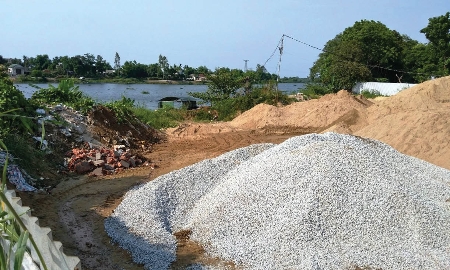 Hà Nội mạnh tay chấn chỉnh các bến bãi vật liệu xây dựng