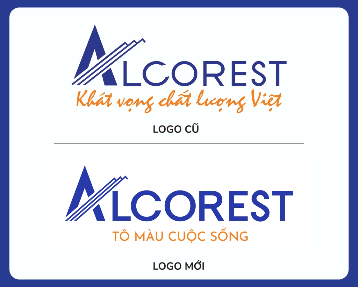 Bộ nhận diện mới kế thừa giá trị bền bỉ và phát triển thêm tinh thần mạnh mẽ đầy hiện đại.