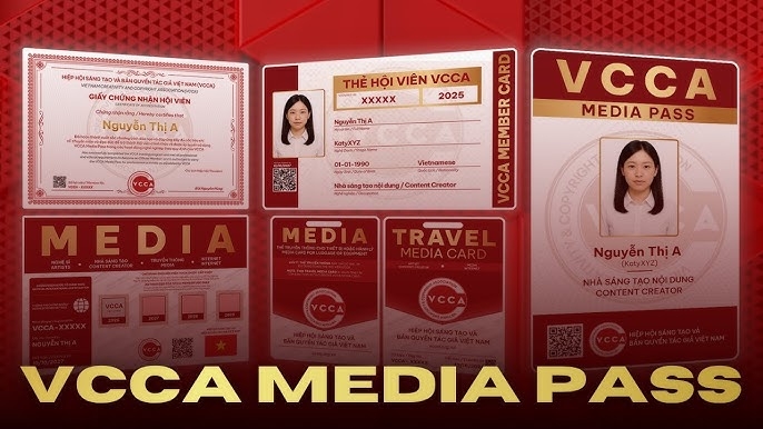 Bộ Thẻ hội viên VCCA Media Pass, dấu nhận diện uy tín dành cho cộng đồng sáng tạo nội dung Việt Nam, sẽ được tích hợp vào nền tảng công bố sáng tạo và bảo vệ bản quyền số&nbsp;Certiva.