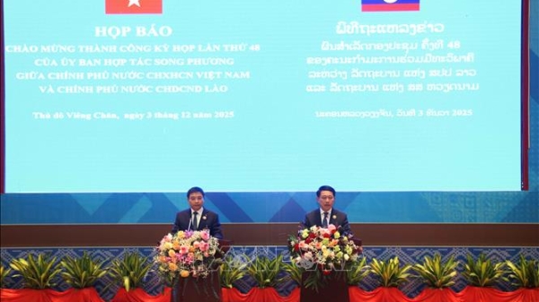 Việt Nam – Lào củng cố hợp tác toàn diện, mở rộng kết nối chiến lược sau Kỳ họp Ủy ban liên Chính phủ lần thứ 48