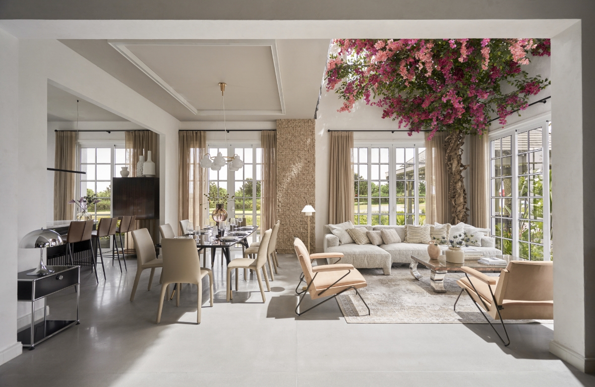 Ảnh chụp biệt thự mẫu Central Island. Ảnh: MP.