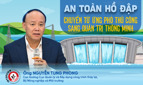 An toàn hồ đập: Chuyển từ ứng phó thủ công sang quản trị thông minh