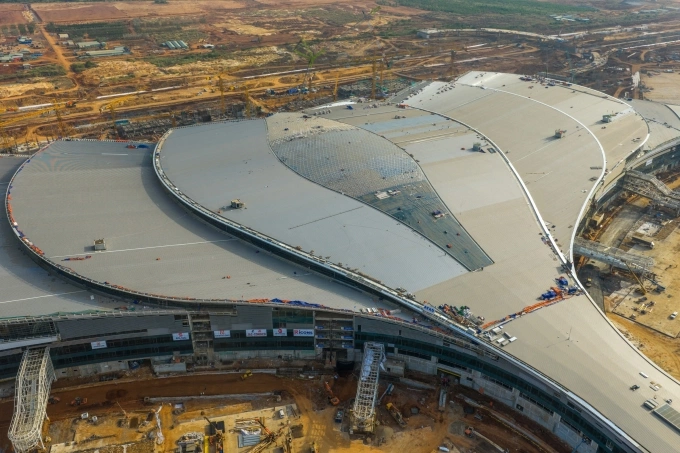 Cảng HKQT Long Thành. Ảnh: Quỳnh Trần