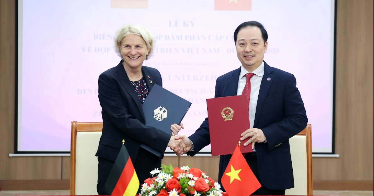 Đức cam kết hỗ trợ 185,5 triệu euro cho các dự án phát triển tại Việt Nam