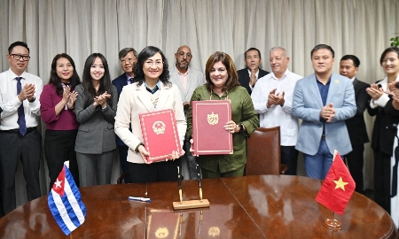 Việt Nam và Cuba phấn đấu đưa kim ngạch thương mại song phương đạt 500 triệu USD trong thời gian tới.