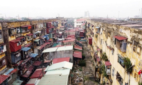 Hải Phòng có 63 khu chung cư cũ ở mức nguy hiểm cấp C và D