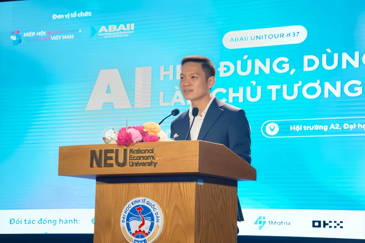 TS. Nguyễn Quang Huy, Hiệu trưởng Trường Công nghệ,&nbsp;Đại học Kinh tế Quốc dân.