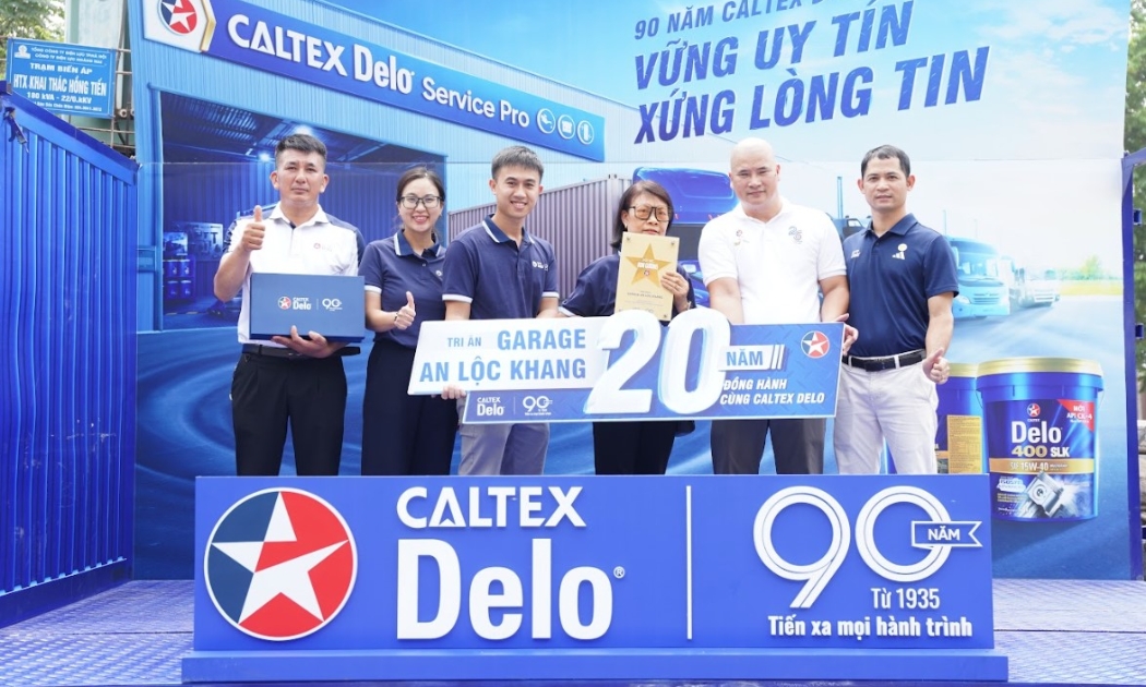 Caltex Delo kỷ niệm 90 năm bằng hành trình tri ân quy mô toàn quốc