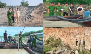 Cảnh sát môi trường đã phát hiện, xử lý gần 235.000 vụ vi phạm tài nguyên, môi trường, an toàn thực phẩm