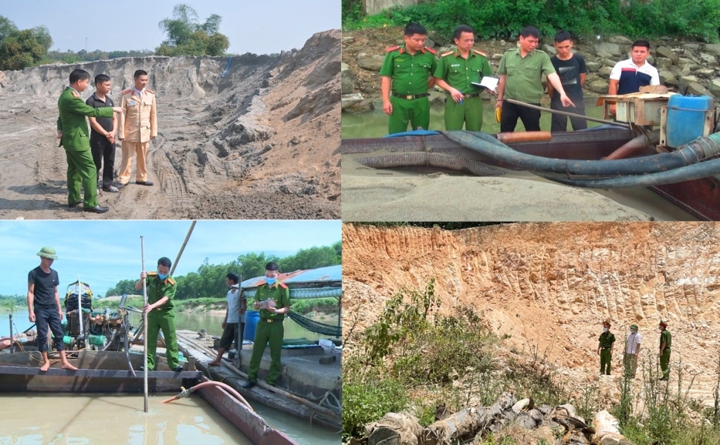 Lực lượng Cảnh sát phòng, chống tội phạm về môi trường đã phát hiện và xử lý nhiều vụ vi phạm về môi trường, tài nguyên. 