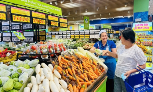 Siêu thị vào cuộc bình ổn giá rau xanh và thực phẩm tươi sống