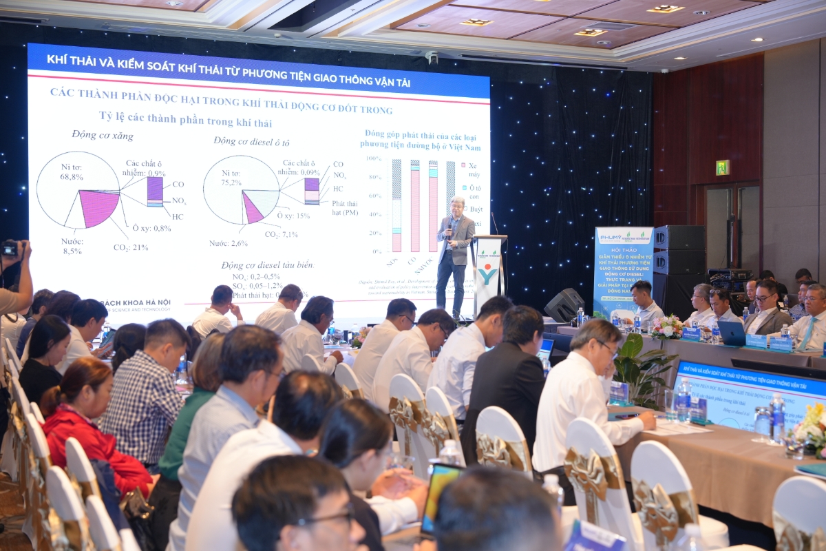 Các chuyên gia thảo luận về tác hại của&nbsp;khí thải diesel.