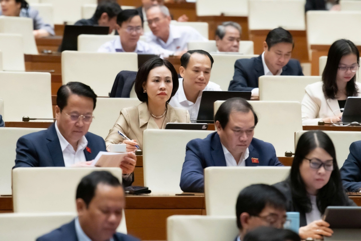 Đại biểu tham gia Phiên họp. Ảnh: Quốc hội.