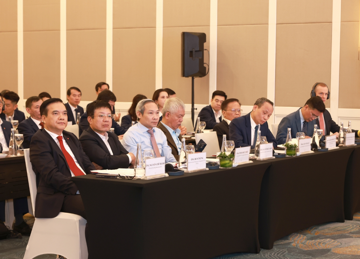 Các chuyên gia trong nước và quốc tế đã tham dự hội thảo&nbsp;“Phát huy mô hình SCIC theo hướng kinh doanh vốn chuyên nghiệp, hình thành Quỹ Đầu tư Chính phủ” ngày 3/12.