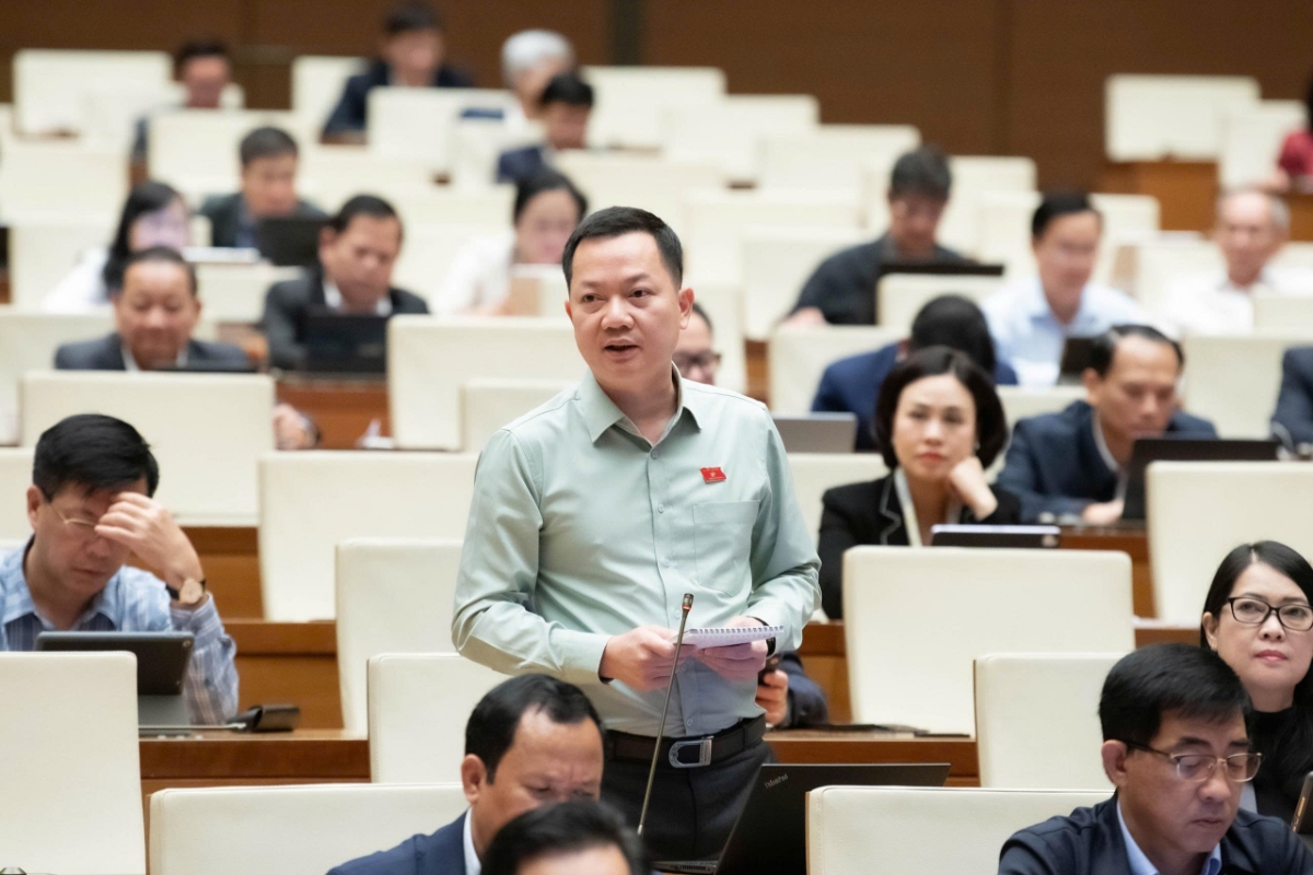 Đại biểu Trịnh Xuân An, đoàn Đại biểu Quốc hội tỉnh Đồng Nai. Ảnh: QH