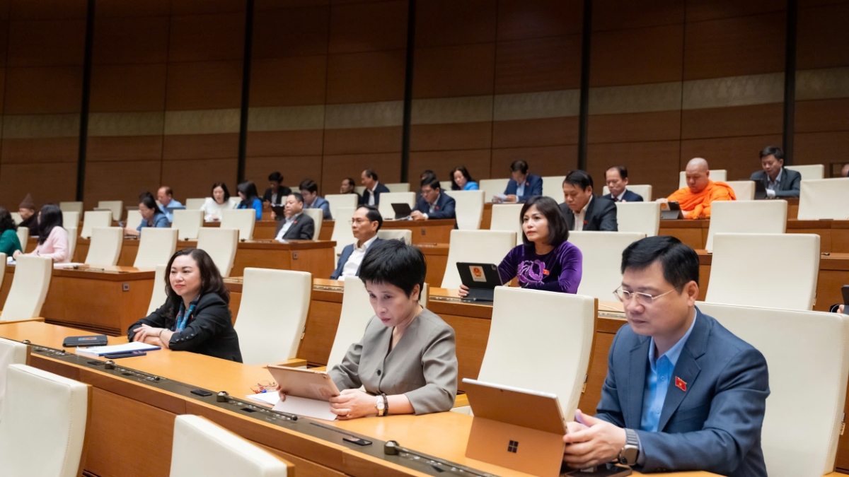 Các&nbsp;đại biểu tham dự Phiên họp.&nbsp; Ảnh: Quốc hội.