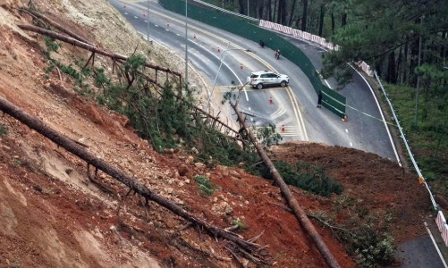 Lâm Đồng: Nhiều tuyến đường đèo tiếp tục sạt lở