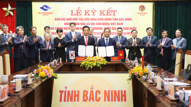 Investment cooperation between South Korea's Gyeongsangbuk and Vietnam's Bac Ninh strengthened